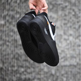 Off White x Nike Air Force 1 Low Black 4