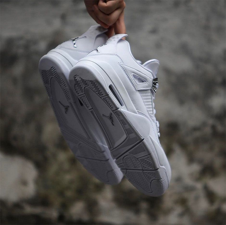 Jordan 4 cheap pure platinum