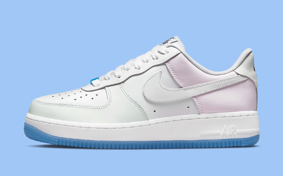 Nike Air Force 1 GS 'White Red Sole