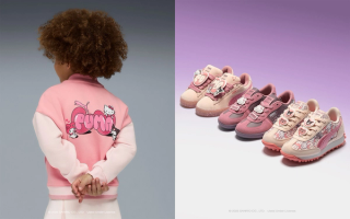 Hello Kitty® x PUMA Kids' Apparel and Footwear Collection.