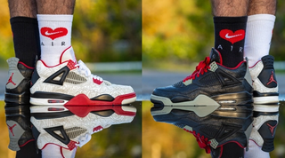 Air Jordan 4 "Laser" Duo via rchrdp305/IG