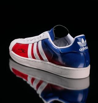 adidas Superstar (2008). | Retail Release, Signed. Photo via Julien's Auctions.