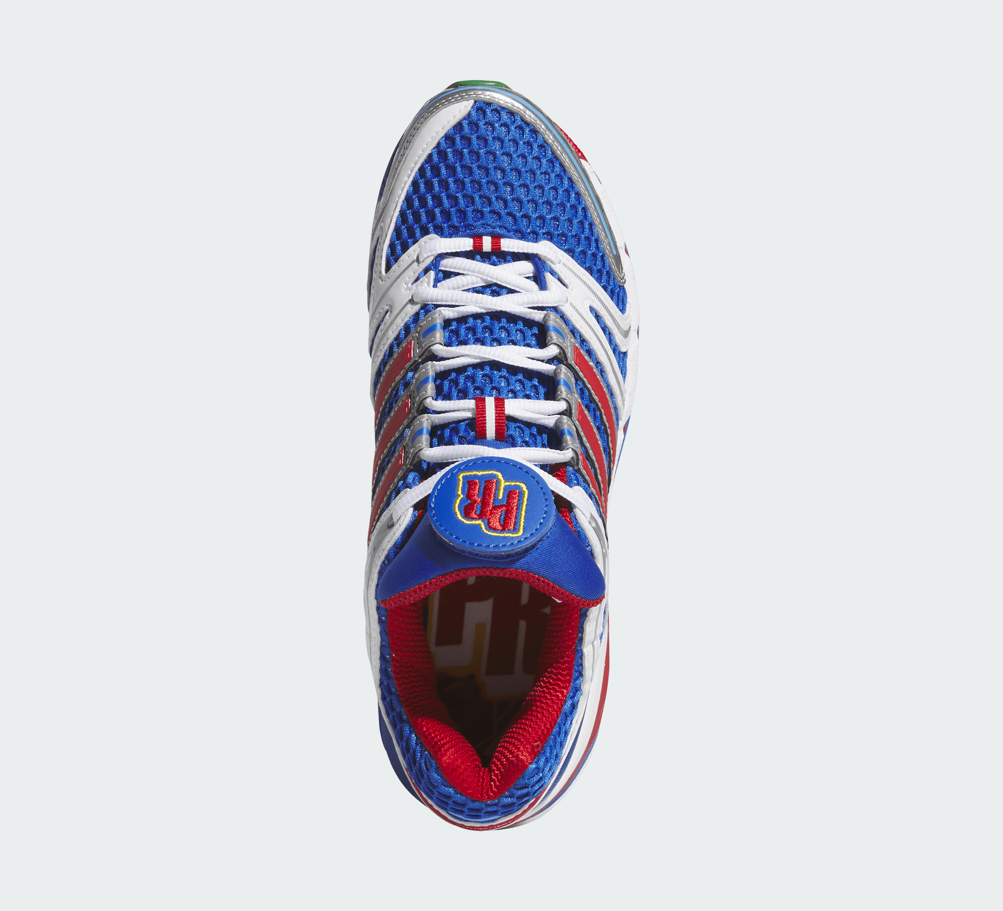Sneaker Room x adidas AdiStar Control 5 "Puerto Rico" collaboration.