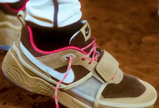 Detailed Looks // Travis Scott x Nike Sharkidon "Beechtree"