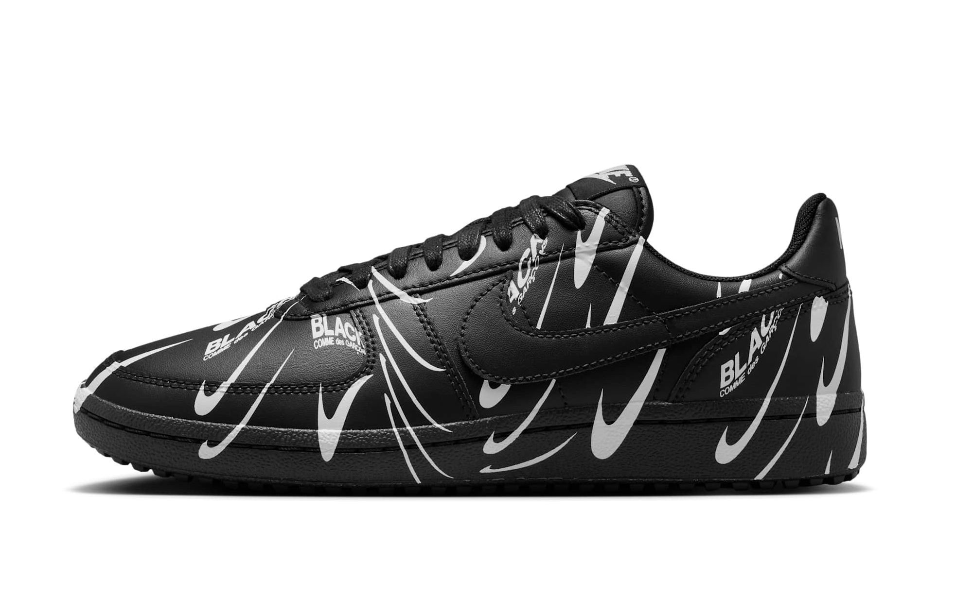 COMME des GARÇONS BLACK x Nike Field General Releases Sept. 11