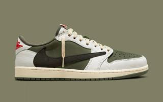 Travis Scott x air jordan courtside 23 black white silver sneakers OG “Medium Olive” Coming Early 2025