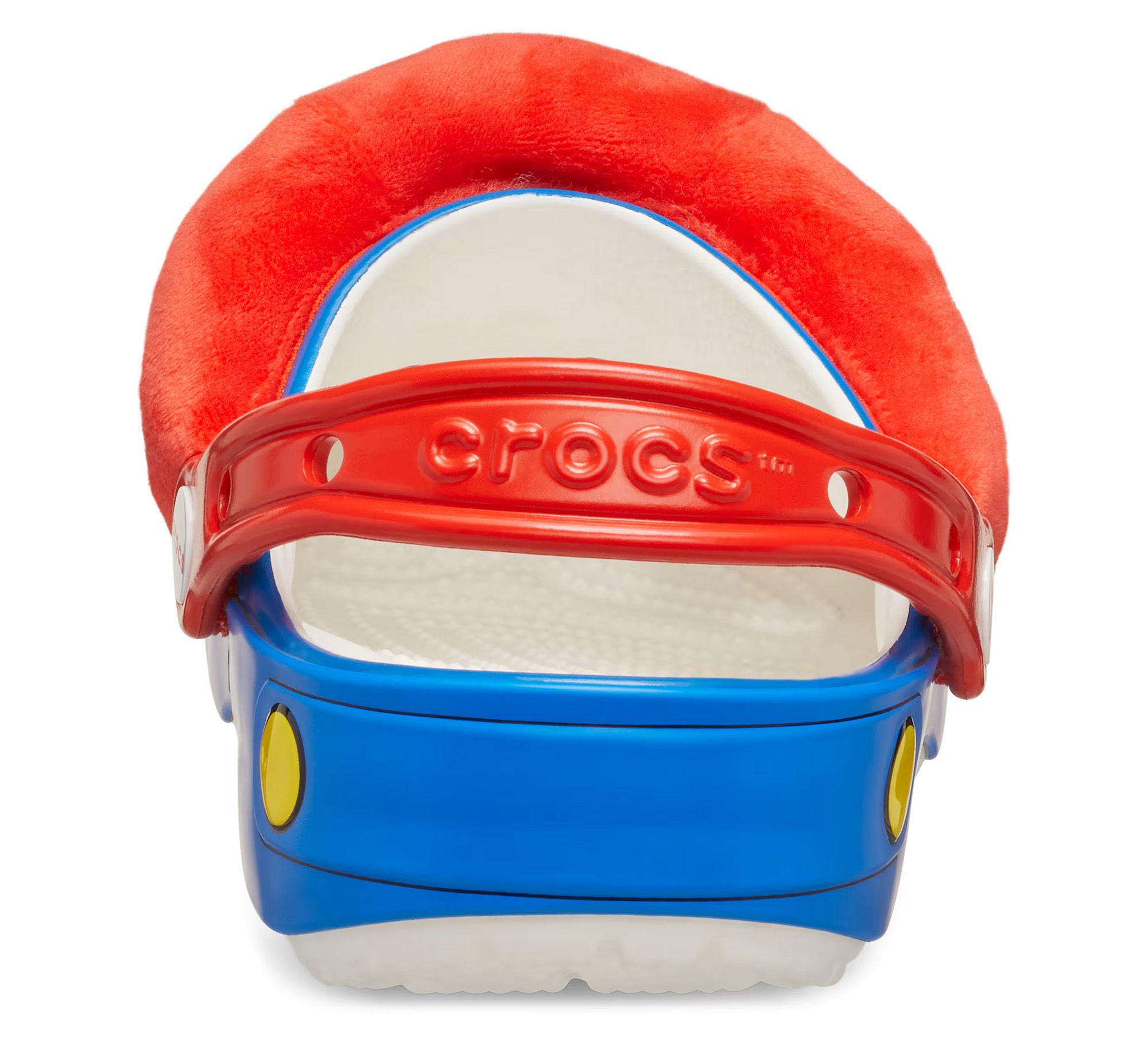 Nintendo's Super Mario Crocs Classic Clog "Mario" (SKU: 212134-90H). 