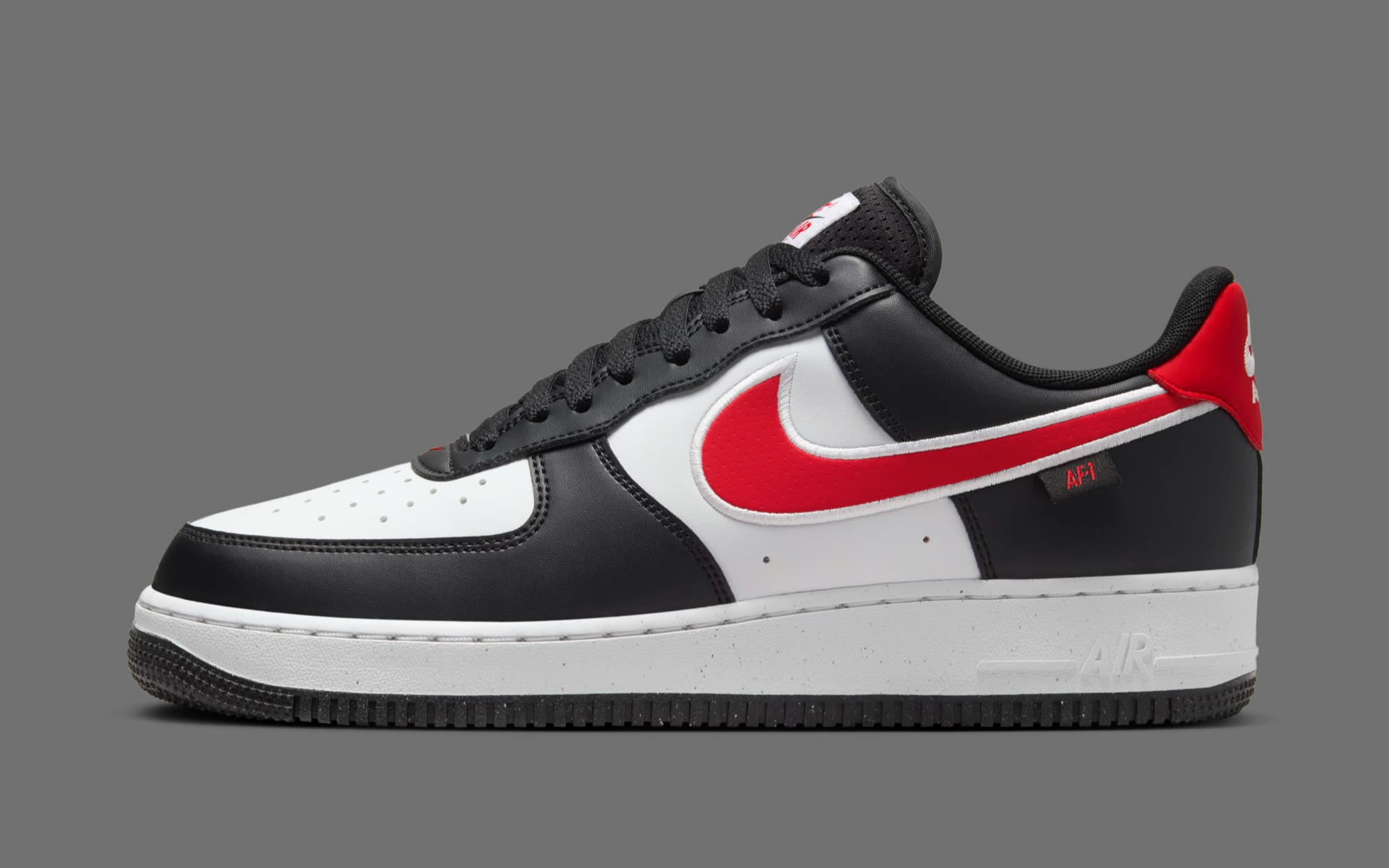 nike air force 1 low worldwide black flash crimson white