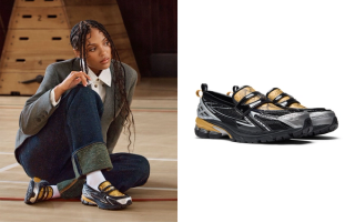 GANNI's New Balance 1906L "Black Snakeskin" collaboration.
