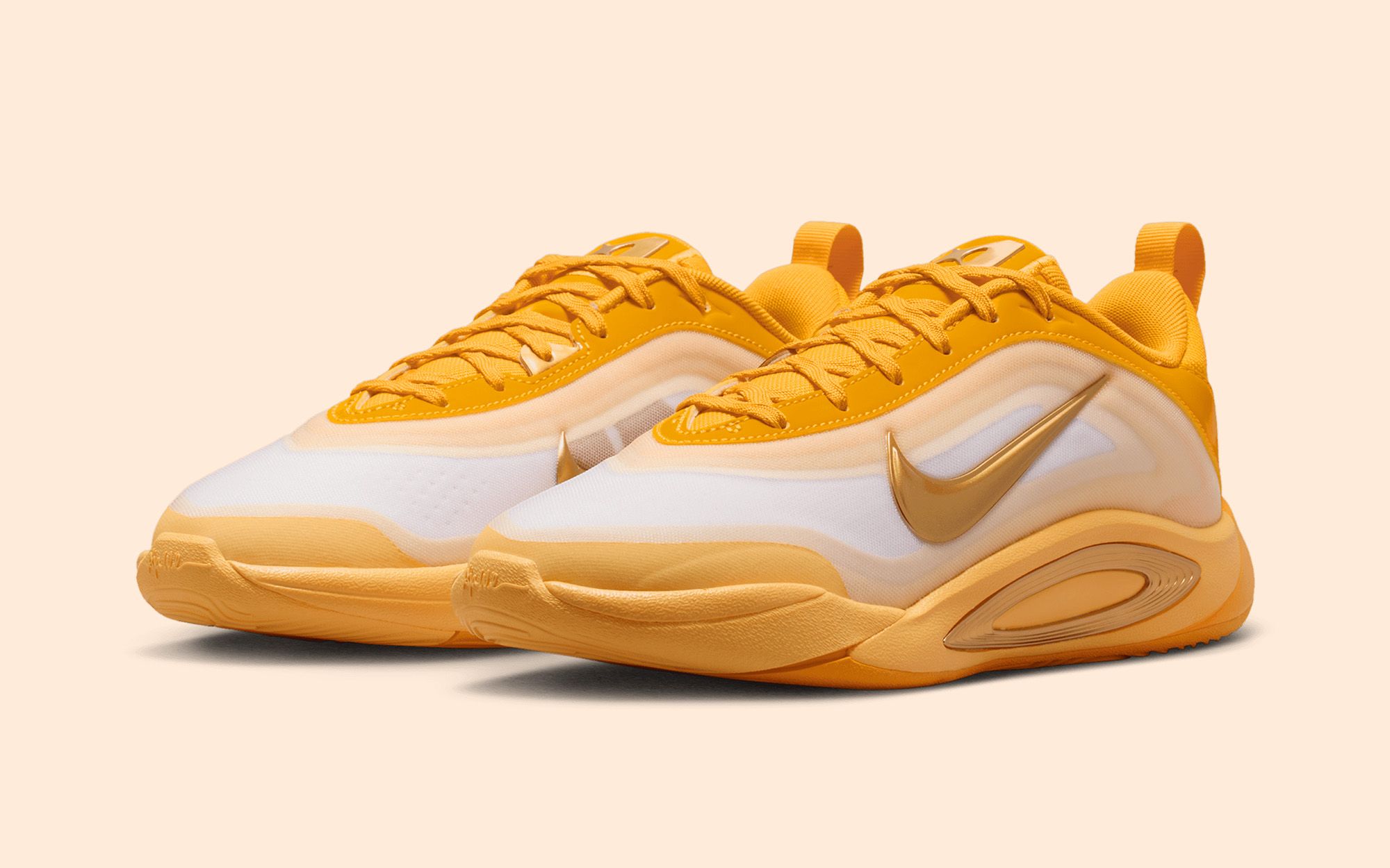 Big Kids' Nike A'One “Topaz Gold” Channels Championship