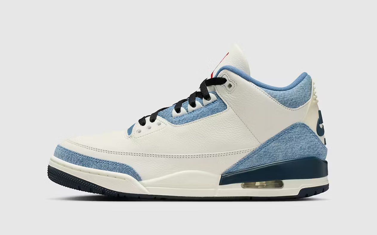 Levi's x Air Jordan 3 "Ocean Fog"