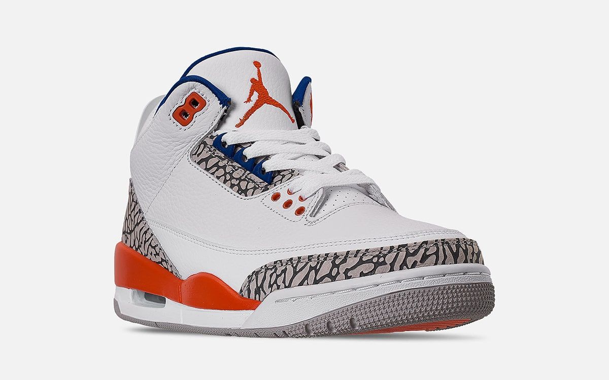 Jordan 3 clearance knicks stockx