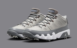 The Air Jordan 9 Low Golf "Cool Grey" Releases March 15th