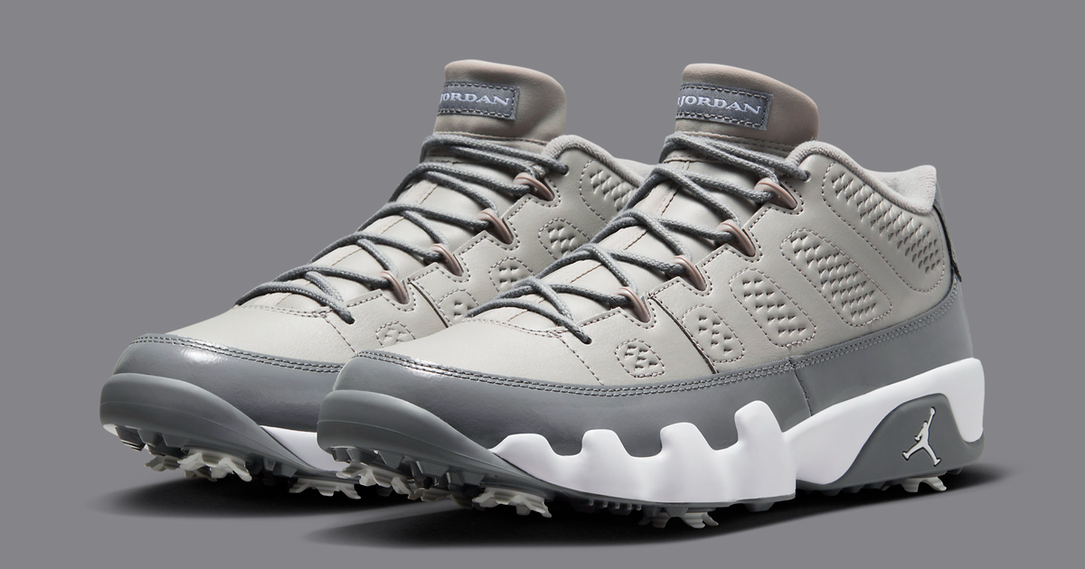 【697】NIKE AIR JORDAN 9 Golf Cool Grey 新品 2f6ebcf99f697aac7d5f8bf949b37b