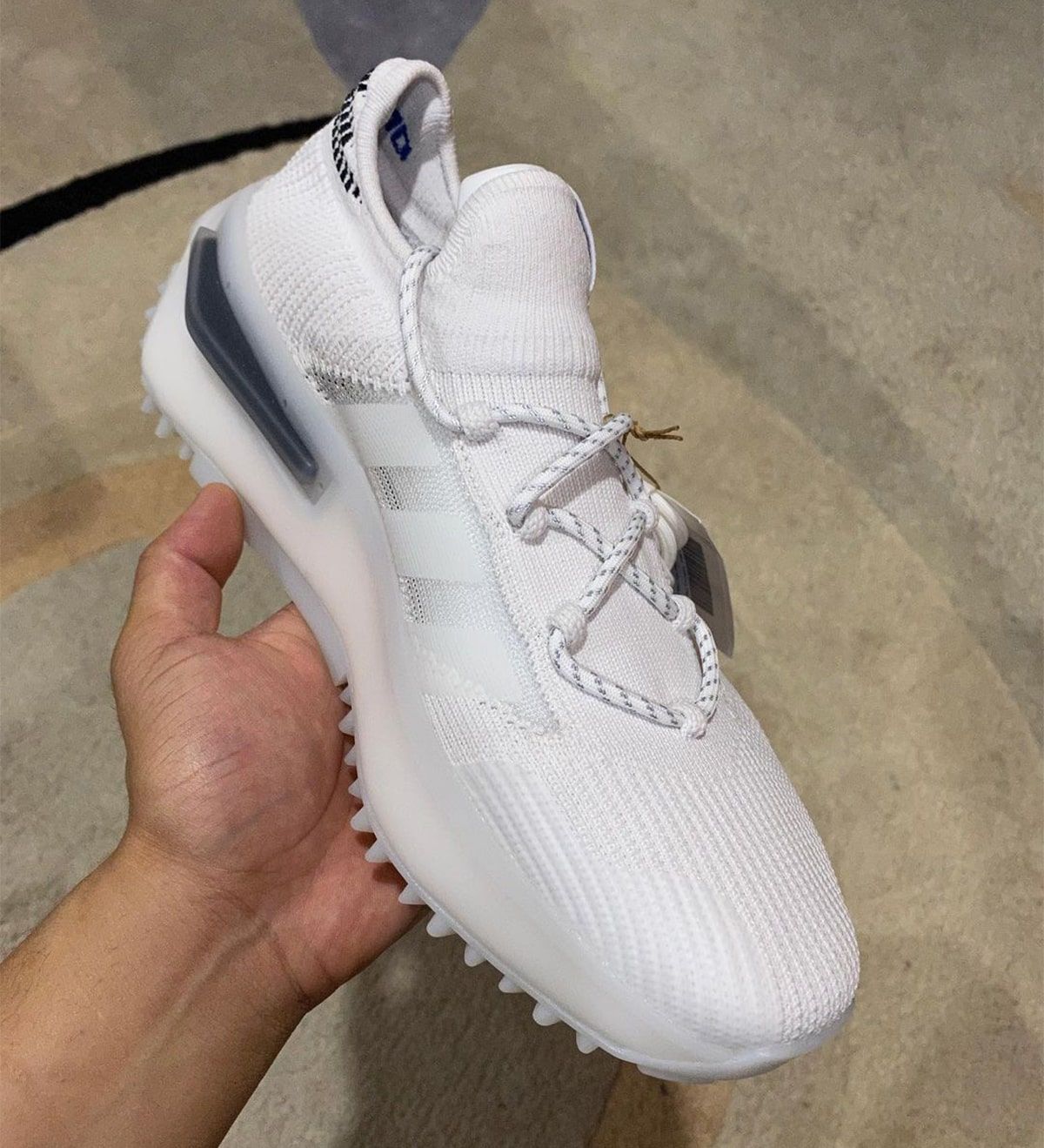 靴 adidas NMD S1 Adidas NMD S1 Shoes Original Sneakers Cloud White/Mgh Solid