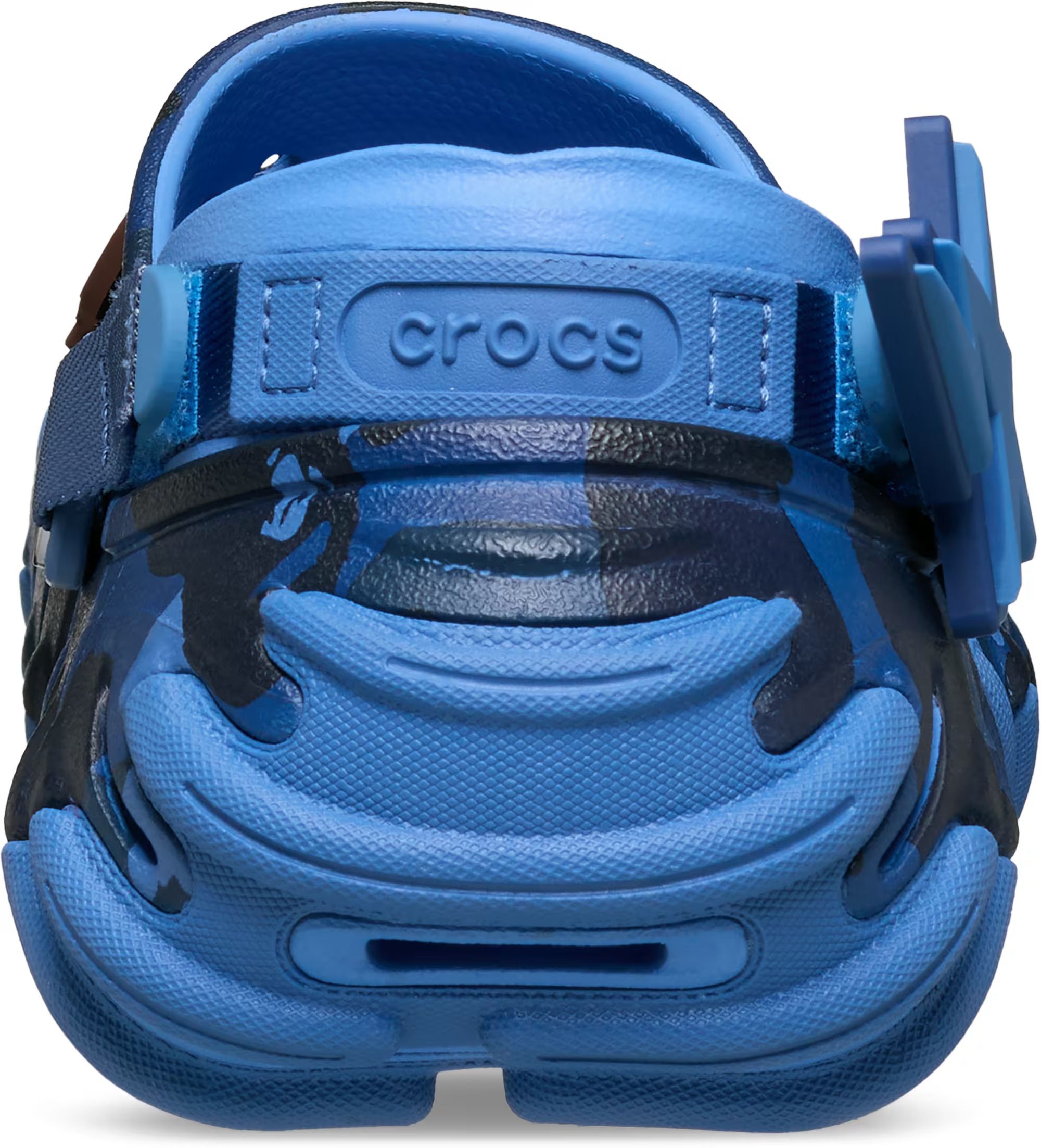 BAPE®︎ x Crocs Echo Clog "Blue Camo" (SKU: 213140-4SN).