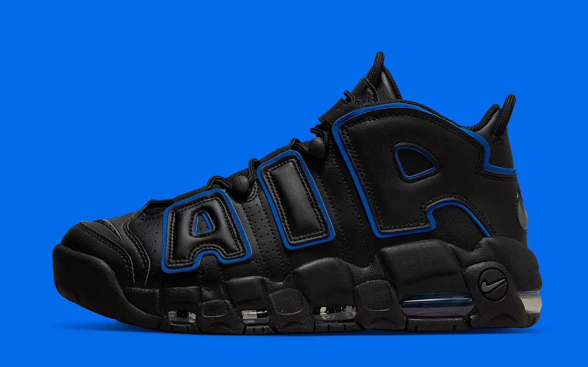 Official Images // Nike Air More Uptempo “Black Royal” | House of