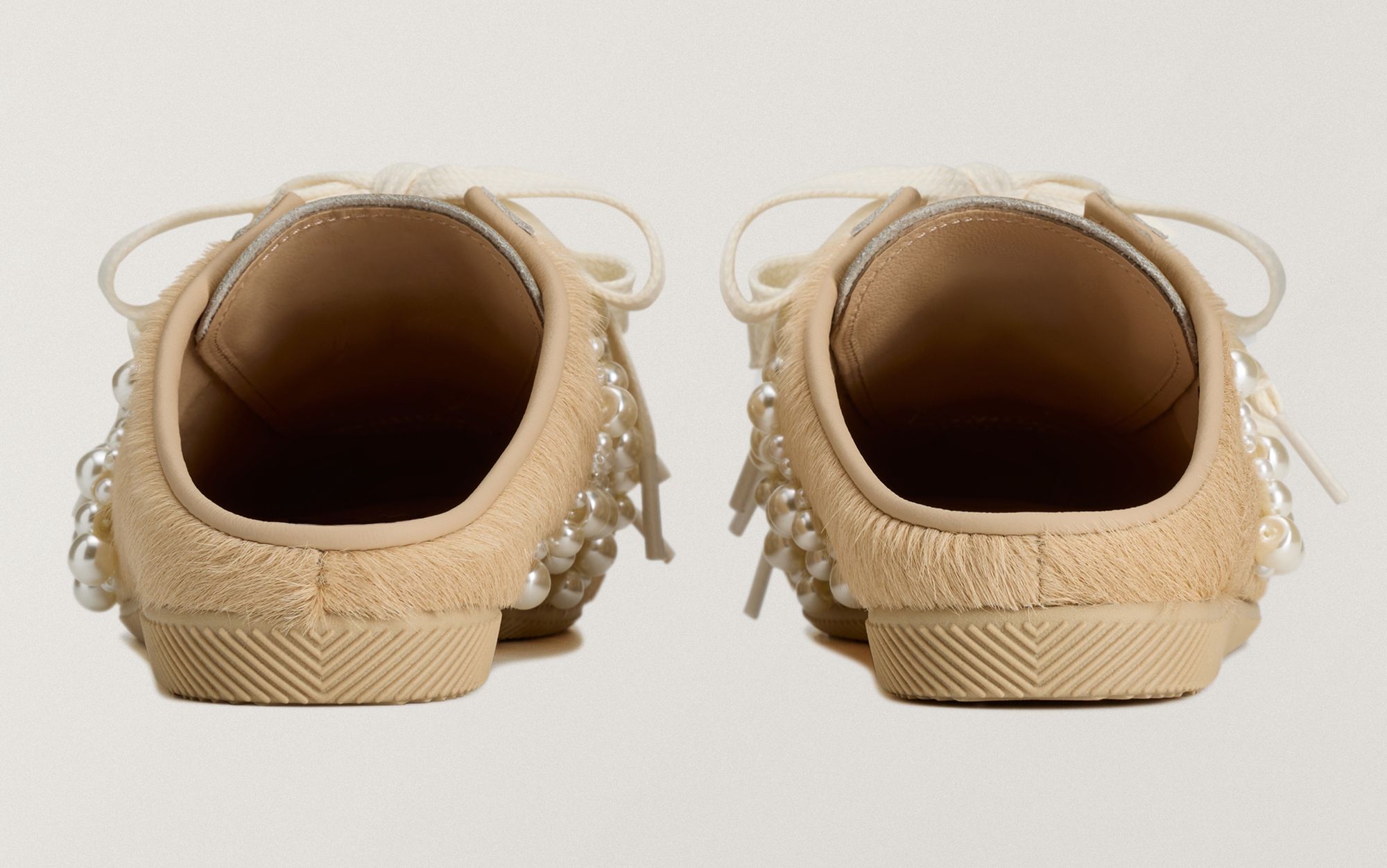 Simone Rocha x adidas Japan Slip-On "Magic Beige" (SKU: KJ5251). Photo via adidas.