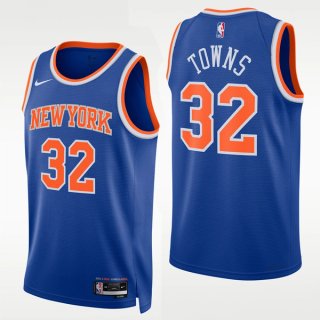 Karl-Anthony Towns New York Knicks Icon Edition Men's Nike Dri-FIT NBA Swingman Jersey (SKU: DN2015-410). MSRP $125.