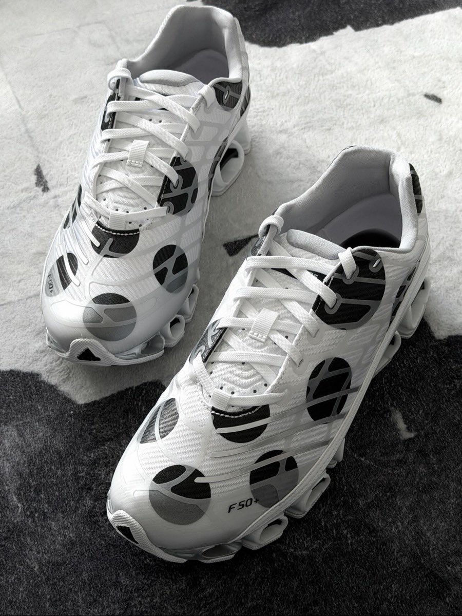 One Locale x adidas F50+ Megaride "Polka Dot" (White). Photo via UP TO DATE.