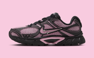 Women's Nike V5 RNR "Black/Medium Soft Pink" (SKU: IX7050-010). Photo via Nike.