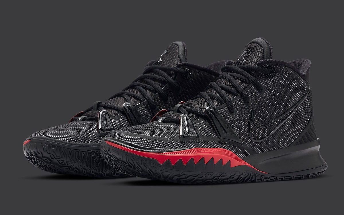 Кайри 7. Nike Kyrie 7 Black / Red. Nike Kyrie 5 bred. Кроссовки Джордан Кайри. Кайри 7 чёрные оригинал.