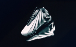 Nike Basketball's G.T. Future "Metallic Silver" as shot by Sneaker Politics.