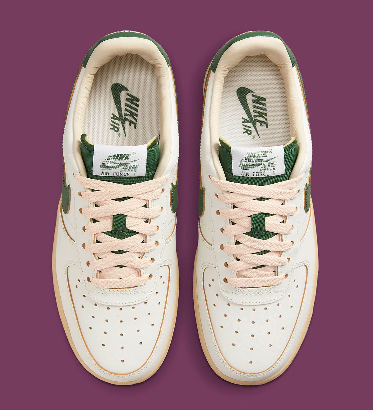 Aged-Look Air Force 1 Low Appears with Green and Muslin Accents ...