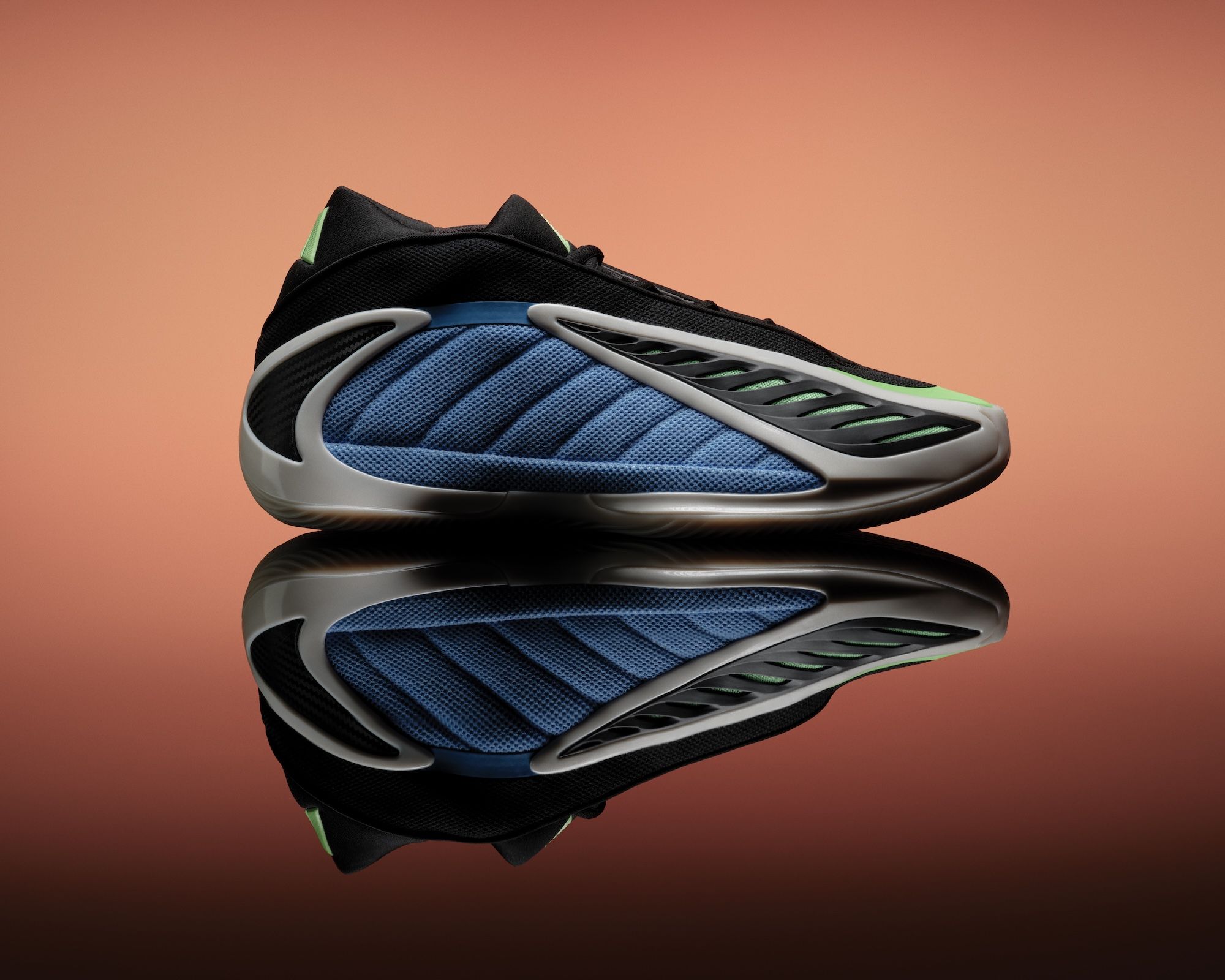 adidas AE 2 Anthony Edwards Blue Fusion JR4359 Mens 10 Womens 11 New adidas Anthony Edwards 2 | Blue Fusion | SVD USA main image 2