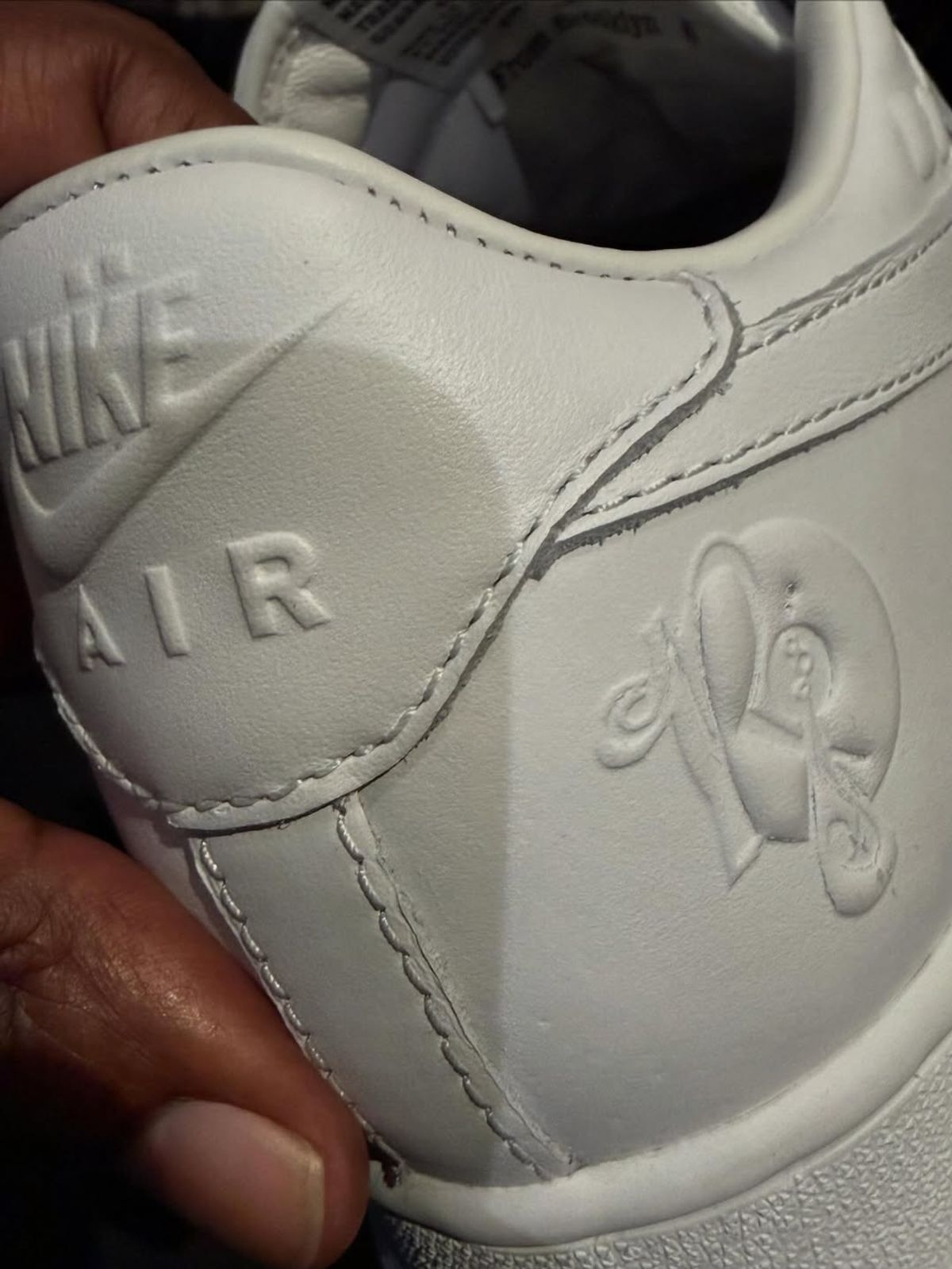 Nike Air Force 1 Reasonable Doubt tył opakowanie