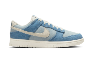 Women's Nike Dunk Low "Smokey Blue Denim"