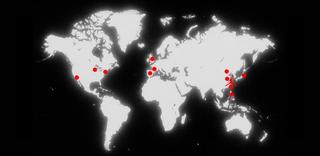 Jordan Brand's "The One" Event Map. Photo via Nike.