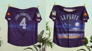 Pete Crow-Armstrong’s Corona Beach Connect Series MLB Jersey