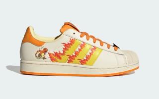 Pokémon x adidas Superstar II "Charmander" (SKU: KI2855)