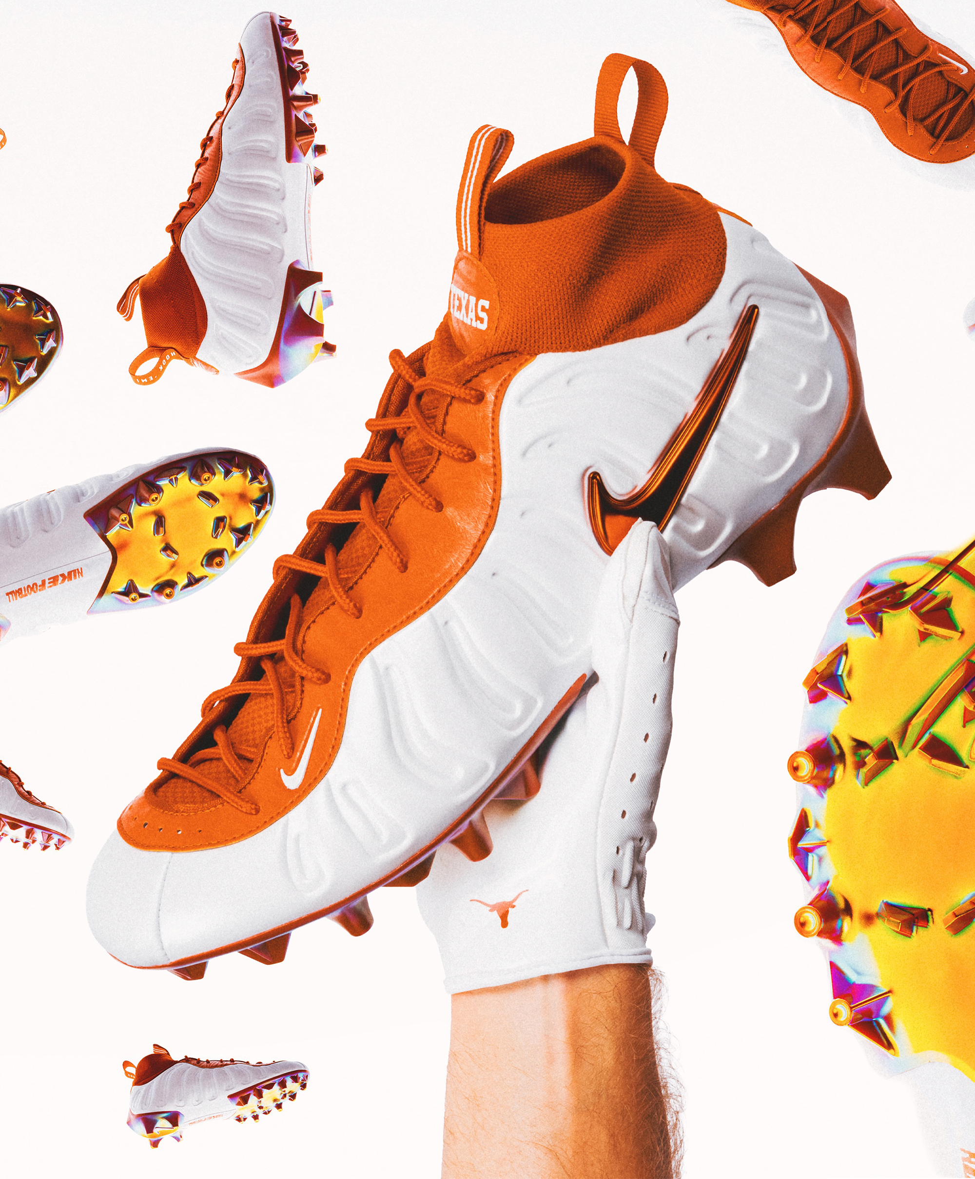Texas Football Unveils Nike Vaporposite Pro PE Cleats