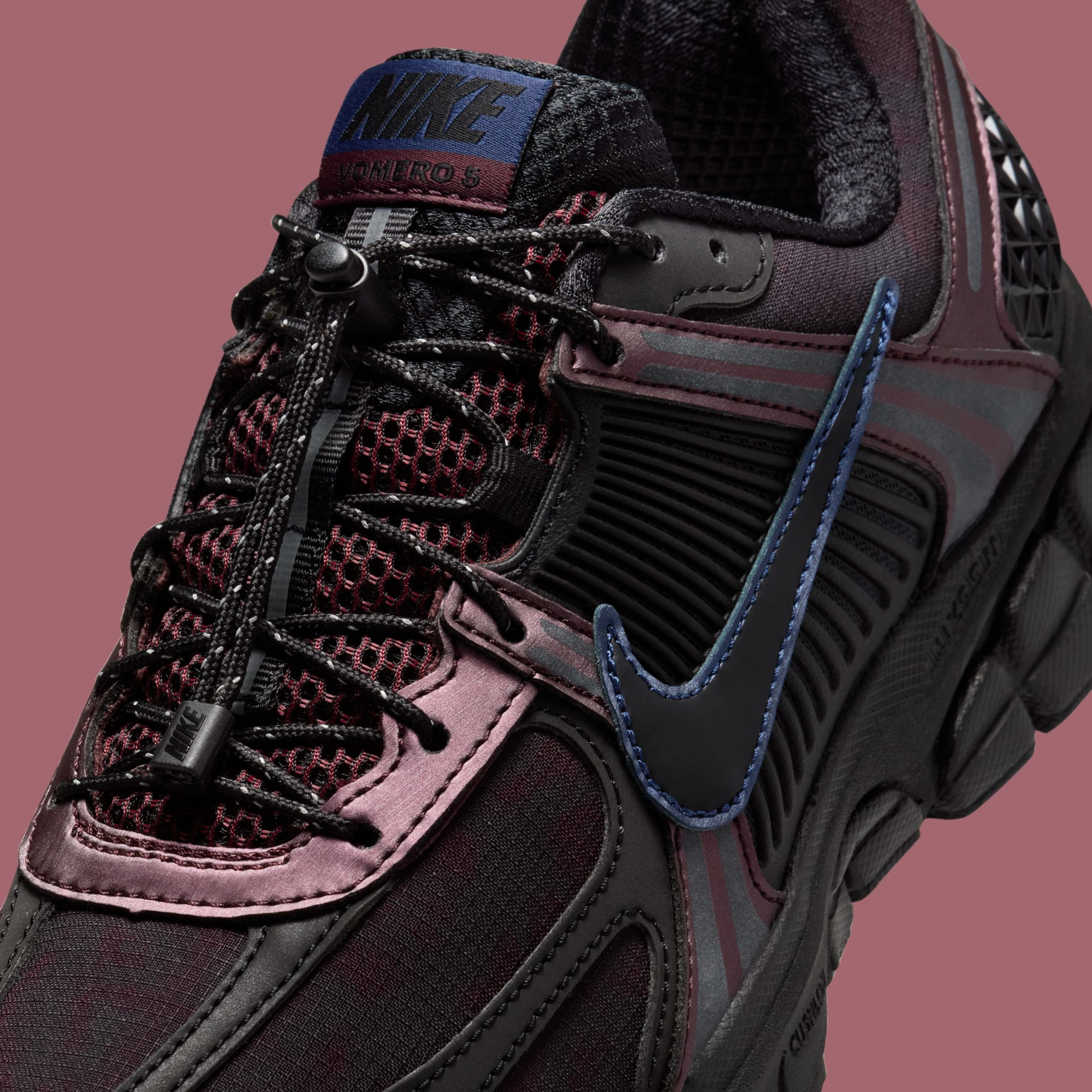 Ash Gunsmoke Vomero 14 Burgundy Nike Mens Air Zoom Vomero 14