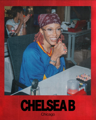Chelsea B from Chicago.