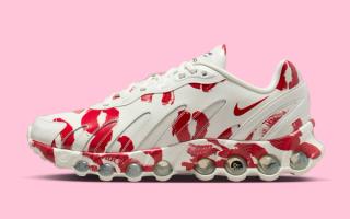 Vaquera x Nike Air Max Dn8 "Sail/Prime Red" collaboration.