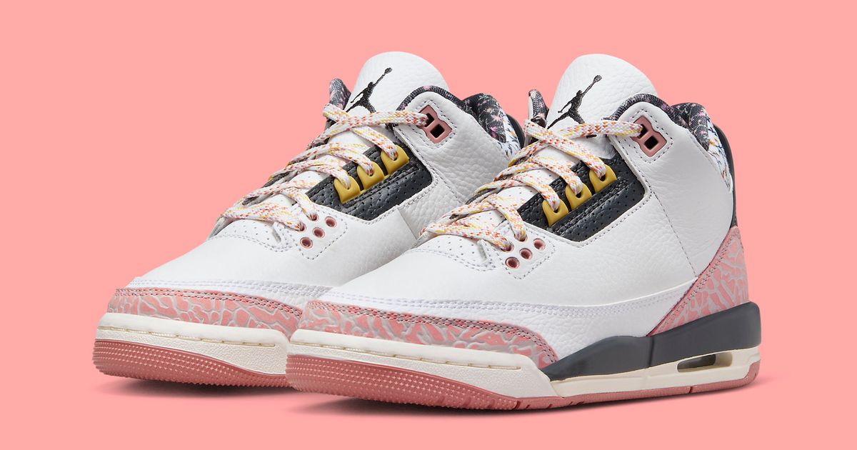 The Air Jordan 3 “Floral” Drops Exclusively for Little Footers On March