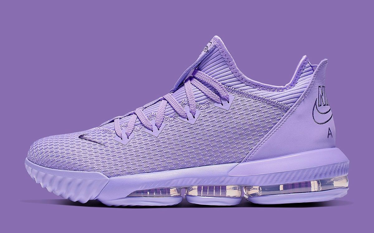 Purple lebron 16 release clearance date