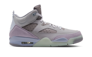 Men's Space Jam x Jordan Son Of Mars Low "Lunar Tunes" in a "Grey/Ghost/Stealth/White" color scheme.