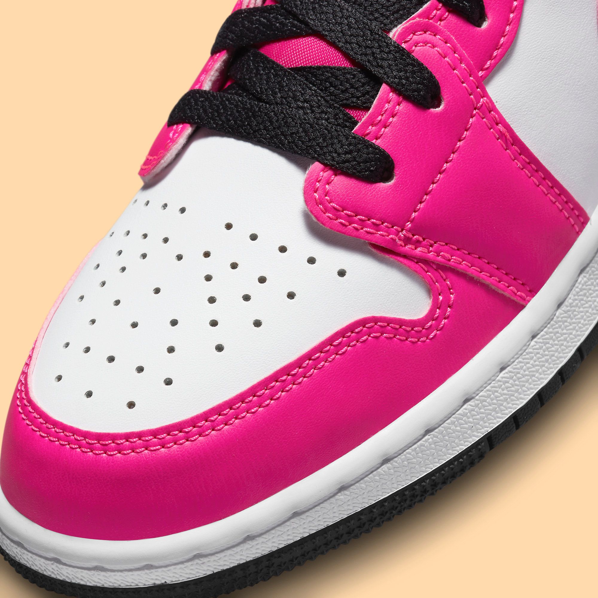 Official Images // Air Jordan 1 Low GS “Fierce Pink” | House of Heat°