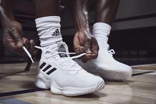 adidas pro bounce low white black
