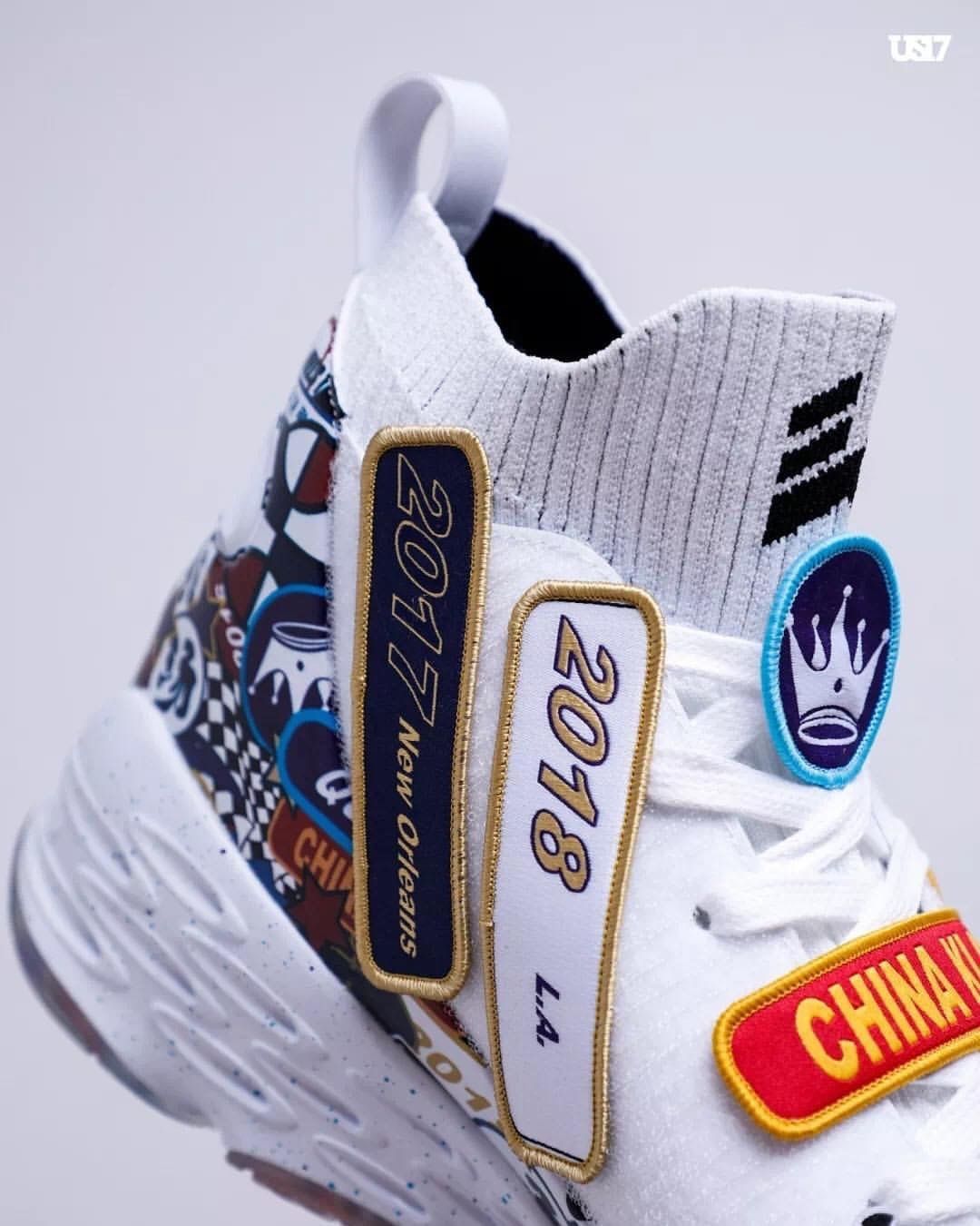 Klay Thompson's “All-Star” Anta KT4 Rocks Removable Patches