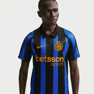 Inter Milan 26/27 Home Stadium Short-Sleeve Jersey (SKU: II1889-409). Photo via Nike.