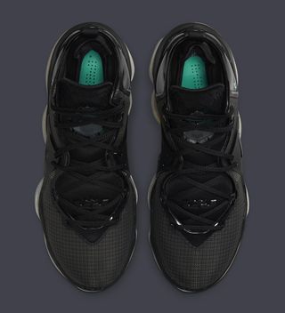 The Nike LeBron 19 Gets a Gamma-Like Arrangement in Black and Aqua ...