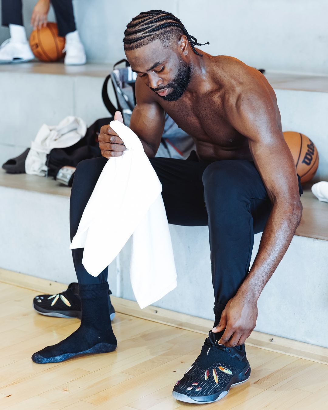 jaylen brown sneakers today