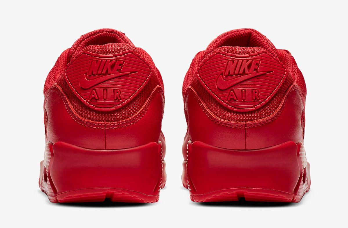 all red air max 90 womens