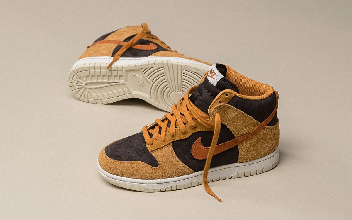 Where to Buy the Nike Dunk High PRM Dark Russet House of Heat