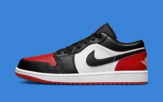 The Air Jordan 1 Low "Bred Toe" is Available Now